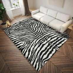 Kruger Ivory 10 ft. x 14 ft. Animal Print Area Rug by Addison Rugs -TrafficMaster Decor Store ivory addison rugs area rugs hdkr1iv10x14 31 1000