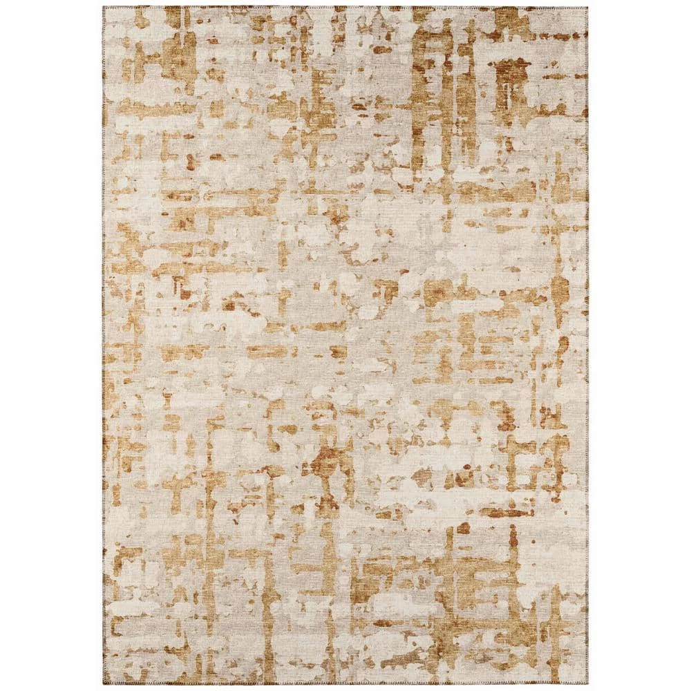 Evolve Khaki 8 ft. x 10 ft. Abstract Area Rug by Addison Rugs 3 Evolve Khaki 8 ft. x 10 ft. Abstract Area Rug by Addison Rugs
