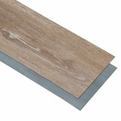 6 in. W Khaki Oak GripStrip Luxury Vinyl Plank Flooring (24 sq. ft./case) by TrafficMaster -TrafficMaster Decor Store khaki oak trafficmaster vinyl plank flooring 185312 77 1000