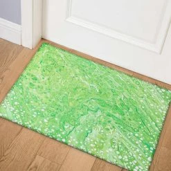 Copeland Lime 1 ft. 8 in. x 2 ft. 6 in. Abstract Accent Rug by Addison Rugs -TrafficMaster Decor Store lime addison rugs area rugs hdkc5lm20x30 31 1000