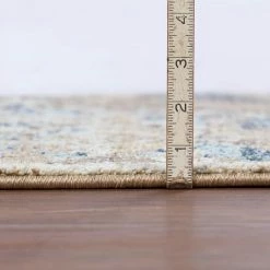 Provincial 7 Linen 7 ft. 10 in. x 10 ft. 7 in. Medallion Persian Area Rug by Addison Rugs -TrafficMaster Decor Store linen addison rugs area rugs hdpc7li8x11 1f 1000