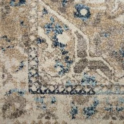 Provincial 7 Linen 7 ft. 10 in. x 10 ft. 7 in. Medallion Persian Area Rug by Addison Rugs -TrafficMaster Decor Store linen addison rugs area rugs hdpc7li8x11 c3 1000