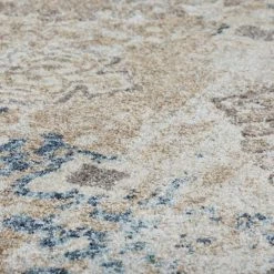 Provincial 7 Linen 7 ft. 10 in. x 10 ft. 7 in. Medallion Persian Area Rug by Addison Rugs -TrafficMaster Decor Store linen addison rugs area rugs hdpc7li8x11 fa 1000