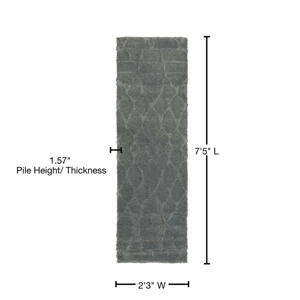 Concord 1 Metal 2 ft. 3 in. x 7 ft. 5 in. Runner Rug by Addison Rugs 12 Concord 1 Metal 2 ft. 3 in. x 7 ft. 5 in. Runner Rug by Addison Rugs - Image 10