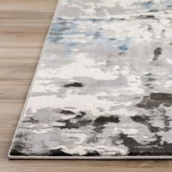 Apollo Grey 2 ft.3 in. x 7 ft.5 in. Abstract Polypropylene Runner Rug by Addison Rugs -TrafficMaster Decor Store multi addison rugs area rugs hdap2mu2x7 44 1000