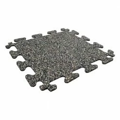 18 in. x 18 in. Rubber Gym/Exercise Flooring Tiles with Nike Grind (14.32 sq. ft.) (6-Pack) Colors will Vary by TrafficMaster -TrafficMaster Decor Store multi colored specs light gray base trafficmaster gym floor tiles 58807 4f 1000