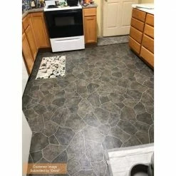 Natural Paver Residential Vinyl Sheet Flooring 12ft. Wide x Cut to Length by TrafficMaster 16 Natural Paver Residential Vinyl Sheet Flooring 12ft. Wide x Cut to Length by TrafficMaster -TrafficMaster Decor Store natural paver trafficmaster vinyl sheet flooring u6910 284c997g144 40 1000