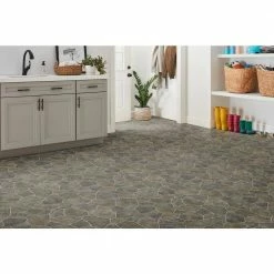 Natural Paver Residential Vinyl Sheet Flooring 12ft. Wide x Cut to Length by TrafficMaster 15 Natural Paver Residential Vinyl Sheet Flooring 12ft. Wide x Cut to Length by TrafficMaster -TrafficMaster Decor Store natural paver trafficmaster vinyl sheet flooring u6910 284c997g144 e1 1000