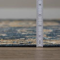 Fergus 3 Navy 2 ft. 3 in. x 7 ft. 5 in. Runner Rug by Addison Rugs -TrafficMaster Decor Store navy addison rugs area rugs hdfg3na2x7 1f 1000