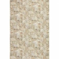 Neutral Square Slate Stone Residential Vinyl Sheet Flooring 12ft. Wide x Cut to Length by TrafficMaster -TrafficMaster Decor Store neutral slate trafficmaster vinyl sheet flooring u6920 258c990p144 4f 1000