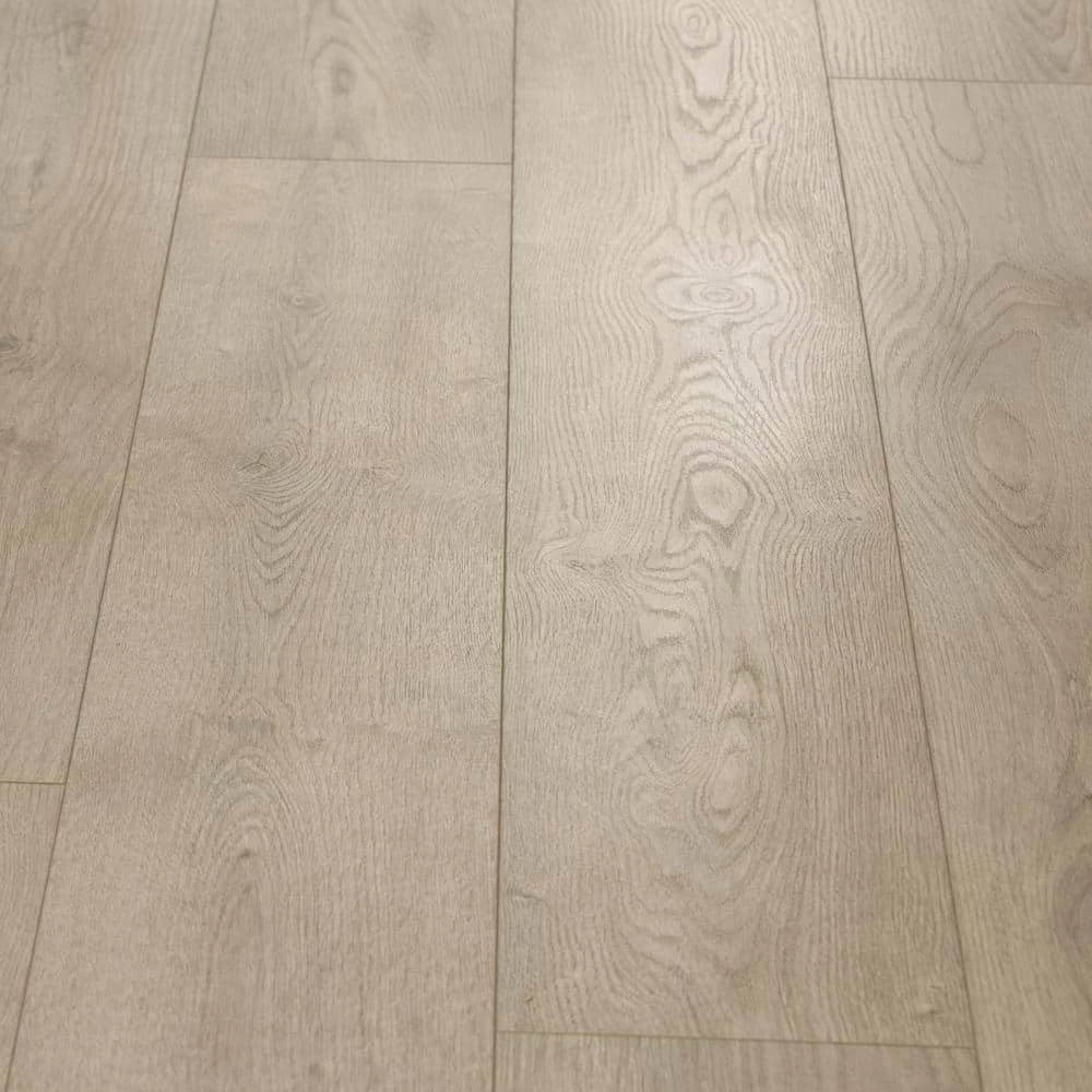Oak Knoll 8 mm T x 7.48 in. W Water Resistant Laminate Wood Flooring (23.69 sq.ft/Case) by TrafficMaster 4 Oak Knoll 8 mm T x 7.48 in. W Water Resistant Laminate Wood Flooring (23.69 sq.ft/Case) by TrafficMaster - Image 2