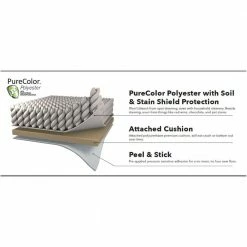 Calico Rock Brown Residential 18 in. x 18 Peel and Stick Carpet Tile (10 Tiles/Case) 22.50 sq. ft. by TrafficMaster -TrafficMaster Decor Store oxford trafficmaster carpet tile ht003 763 1818 c3 1000