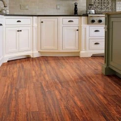 Perry Hickory 8mm T x 4.92 in. W Laminate Wood Flooring (16.33 sq.ft/Case) by TrafficMaster -TrafficMaster Decor Store perry hickory trafficmaster laminate wood flooring hl84 a 4f 1000