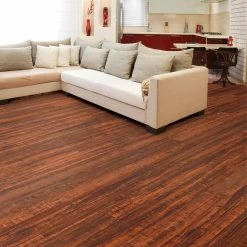 Perry Hickory 8mm T x 4.92 in. W Laminate Wood Flooring (16.33 sq.ft/Case) by TrafficMaster -TrafficMaster Decor Store perry hickory trafficmaster laminate wood flooring hl84 a c3 1000