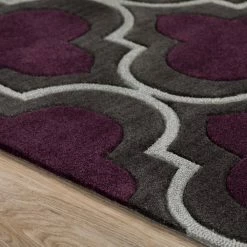 Tantamount 3 Morrocan Trellis Plum 9 ft. x 13 ft. Area Rug by Addison Rugs 9 Tantamount 3 Morrocan Trellis Plum 9 ft. x 13 ft. Area Rug by Addison Rugs -TrafficMaster Decor Store plum addison rugs area rugs hdtc3pl9x13 e1 1000