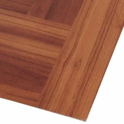 Red Oak Parquet 12 in. x 12 in. Peel and Stick Vinyl Tile Flooring (30 sq. ft. / case) by TrafficMaster 15 Red Oak Parquet 12 in. x 12 in. Peel and Stick Vinyl Tile Flooring (30 sq. ft. / case) by TrafficMaster -TrafficMaster Decor Store red oak parquet trafficmaster vinyl tile 65656 77 1000