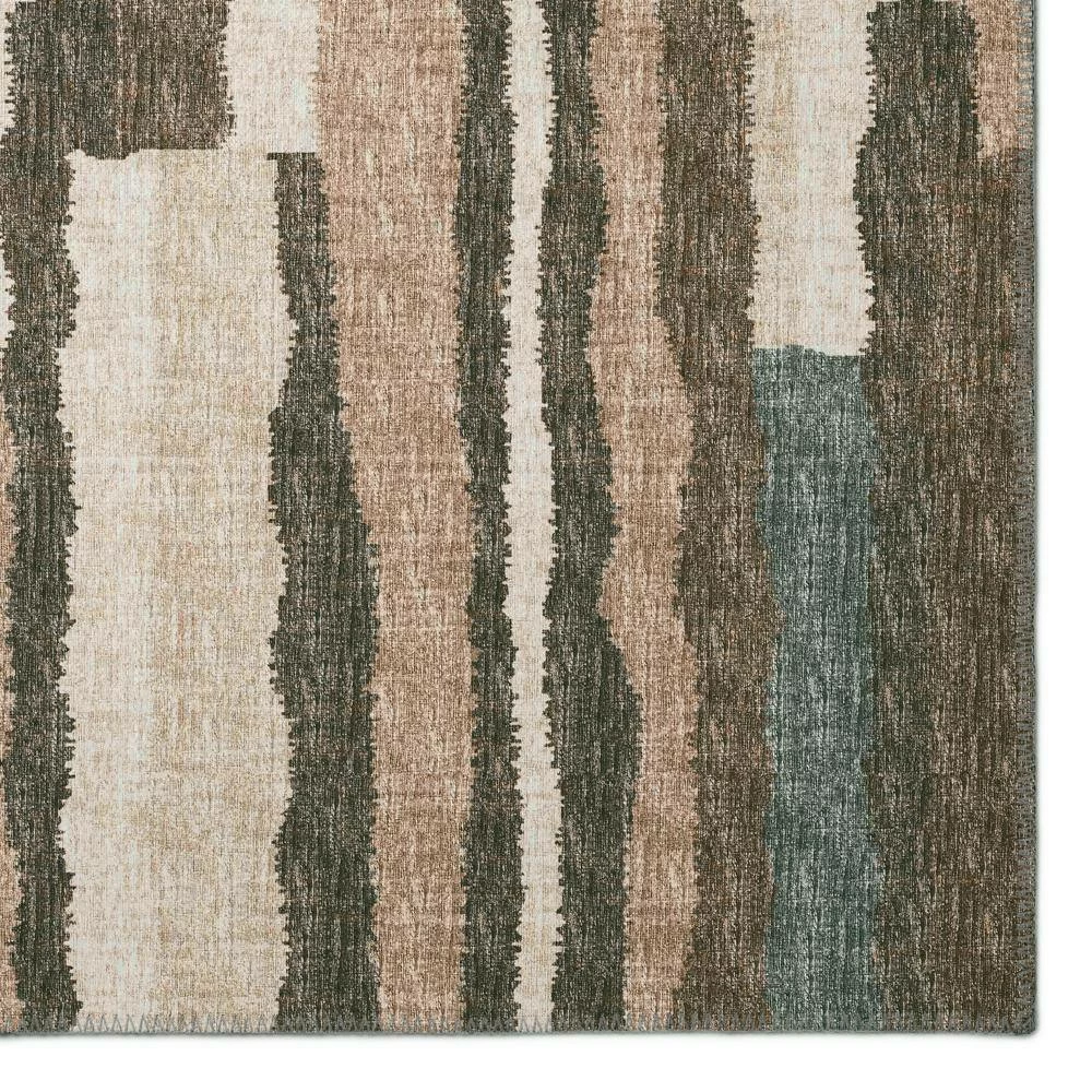 Evolve Sable 10 ft. x 14 ft. Striped Area Rug by Addison Rugs 6 Evolve Sable 10 ft. x 14 ft. Striped Area Rug by Addison Rugs - Image 4