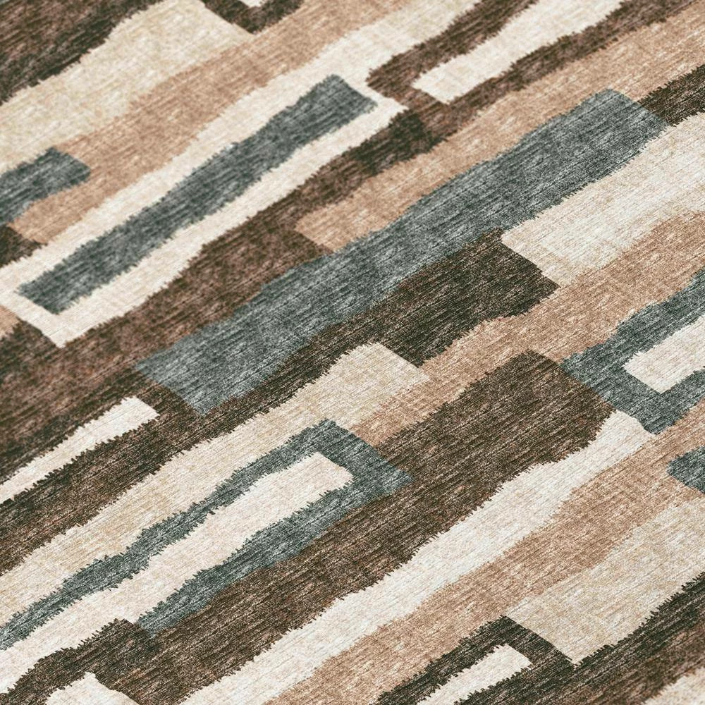 Evolve Sable 10 ft. x 14 ft. Striped Area Rug by Addison Rugs 11 Evolve Sable 10 ft. x 14 ft. Striped Area Rug by Addison Rugs - Image 9