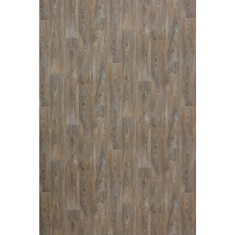 Scorched Walnut Grey Wood Residential Vinyl Sheet Flooring 12ft. Wide x Cut to Length by TrafficMaster 11 Scorched Walnut Grey Wood Residential Vinyl Sheet Flooring 12ft. Wide x Cut to Length by TrafficMaster - Image 9