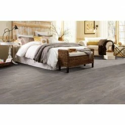 Scorched Walnut Grey Wood Residential Vinyl Sheet Flooring 12ft. Wide x Cut to Length by TrafficMaster 20 Scorched Walnut Grey Wood Residential Vinyl Sheet Flooring 12ft. Wide x Cut to Length by TrafficMaster -TrafficMaster Decor Store scorched walnut grey trafficmaster vinyl sheet flooring c9450407c895p14 77 1000