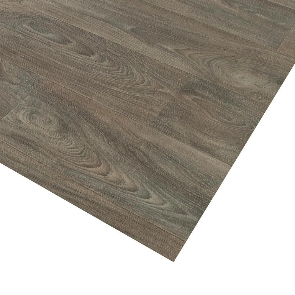 Scorched Walnut Grey Wood Residential Vinyl Sheet Flooring 12ft. Wide x Cut to Length by TrafficMaster 10 Scorched Walnut Grey Wood Residential Vinyl Sheet Flooring 12ft. Wide x Cut to Length by TrafficMaster - Image 8