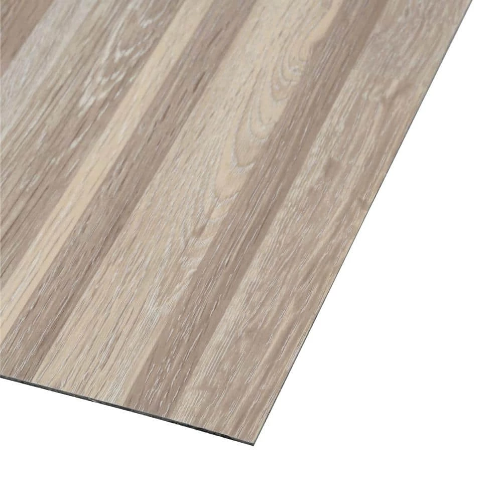 Seashore Wood 12 in. x 24 in. Peel and Stick Vinyl Tile Flooring (20 sq. ft. / case) by TrafficMaster 7 Seashore Wood 12 in. x 24 in. Peel and Stick Vinyl Tile Flooring (20 sq. ft. / case) by TrafficMaster - Image 5