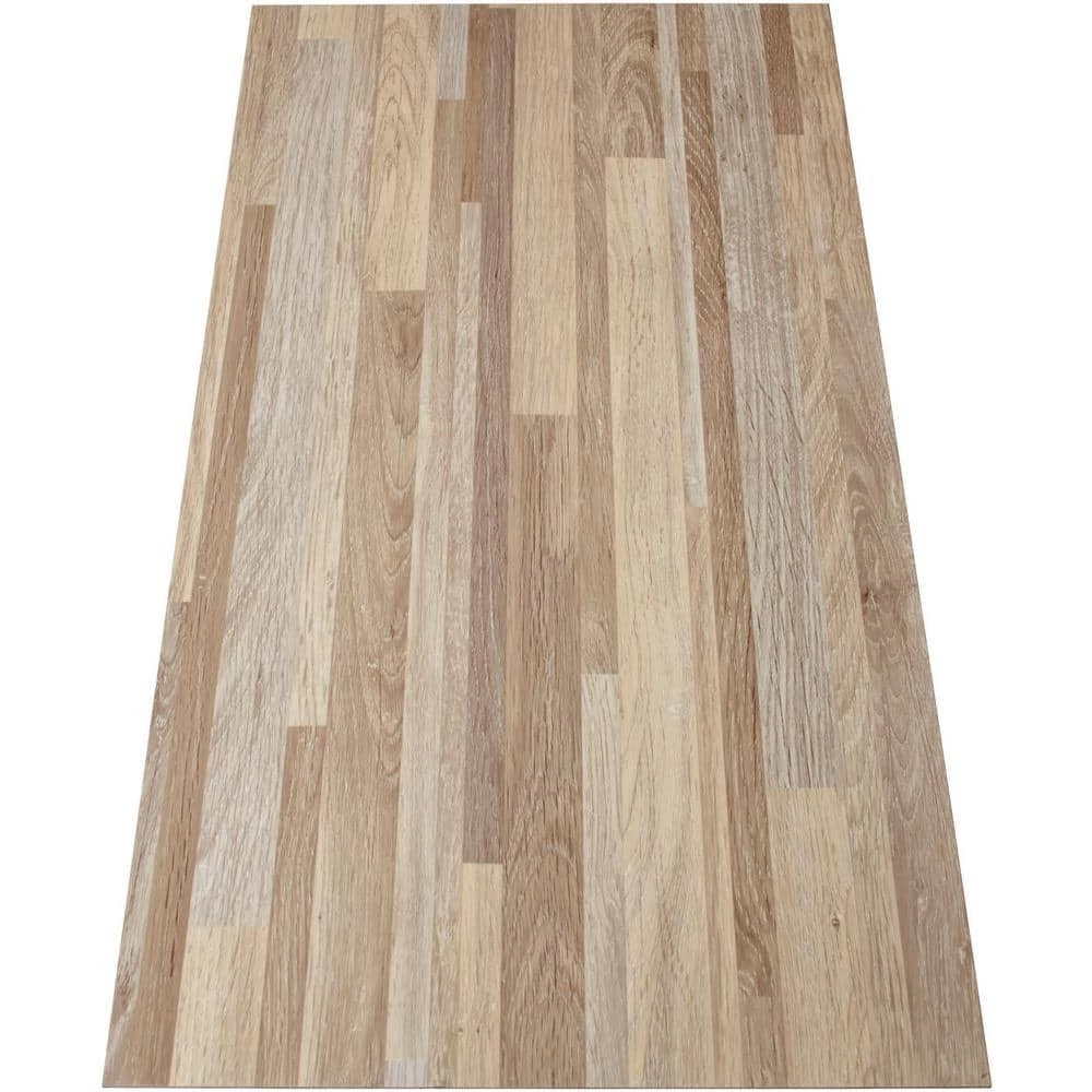 Seashore Wood 12 in. x 24 in. Peel and Stick Vinyl Tile Flooring (20 sq. ft. / case) by TrafficMaster 8 Seashore Wood 12 in. x 24 in. Peel and Stick Vinyl Tile Flooring (20 sq. ft. / case) by TrafficMaster - Image 6