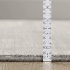 Audrey 1 Silver 9'X13' Solid Hand Loomed Wool and Viscose Indoor by Addison Rugs -TrafficMaster Decor Store silver addison rugs area rugs hdau1si9x13 c3 1000