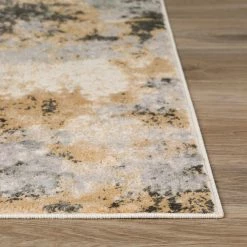 Gentry 19 Silver 2 Ft. 3 In. x 7 Ft. 5 In. Abstract Area Rug by Addison Rugs -TrafficMaster Decor Store silver addison rugs area rugs hdge19si2x7 76 1000