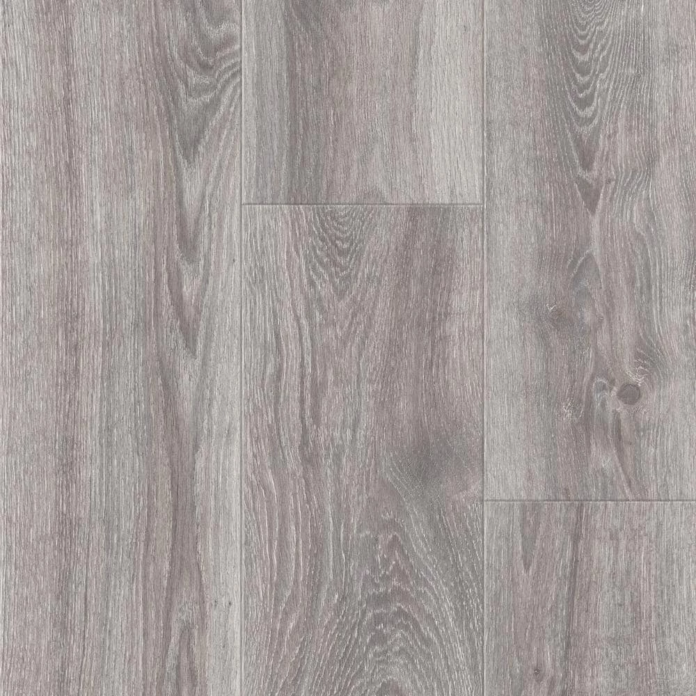 Silverton Oak 8 mm T x 7.48 in. W Water Resistant Laminate Wood Flooring (23.69 sq.ft/Case) by TrafficMaster 9 Silverton Oak 8 mm T x 7.48 in. W Water Resistant Laminate Wood Flooring (23.69 sq.ft/Case) by TrafficMaster - Image 7