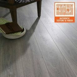 Silverton Oak 7-1/2 in W Water Resistant Laminate Wood Flooring (947.6 sq. ft./pallet) by TrafficMaster -TrafficMaster Decor Store silverton oak trafficmaster laminate wood flooring tm5p 4f 1000