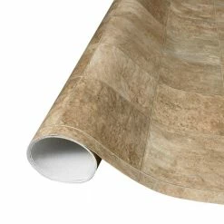 Pro Basic Refined Slate Neutral Stone Residential Vinyl Sheet Flooring 12ft. Wide x Cut to Length by TrafficMaster -TrafficMaster Decor Store slate neutral trafficmaster vinyl sheet flooring c9770406k536g14 44 1000