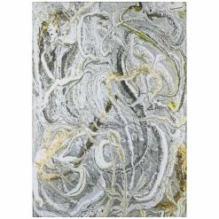 Copeland Storm 3 ft. x 5 ft. Abstract Area Rug by Addison Rugs