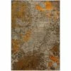 Bach 60 Abstract Tangerine 3 ft. 3 in. x 5 ft. 1 in. Area Rug by Addison Rugs 1 Bach 60 Abstract Tangerine 3 ft. 3 in. x 5 ft. 1 in. Area Rug by Addison Rugs -TrafficMaster Decor Store tangerine addison rugs area rugs hdbh60ta3x5 64 1000