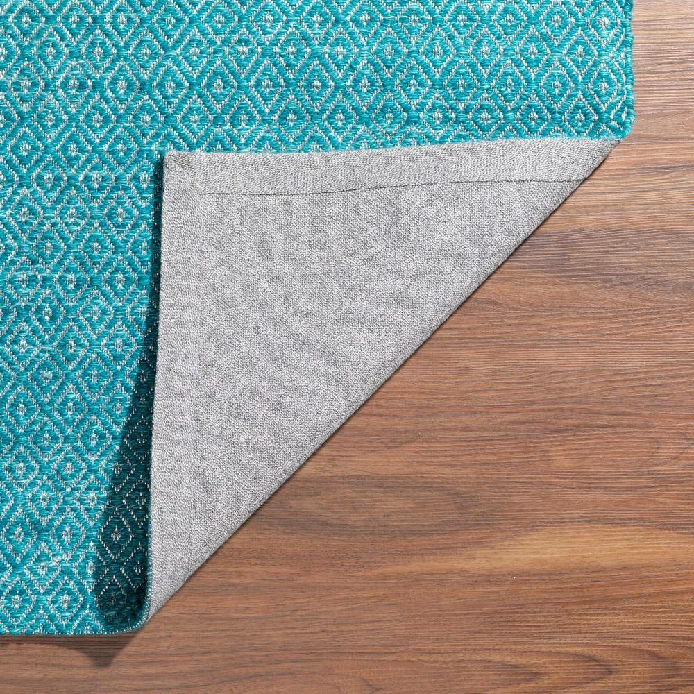Cruz 1 Teal 2 ft. x 3 ft. Area Rug by Addison Rugs 6 Cruz 1 Teal 2 ft. x 3 ft. Area Rug by Addison Rugs - Image 4