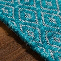Cruz 1 Teal 2 ft. x 3 ft. Area Rug by Addison Rugs 14 Cruz 1 Teal 2 ft. x 3 ft. Area Rug by Addison Rugs -TrafficMaster Decor Store teal addison rugs area rugs hdcz1te2x3 e1 1000