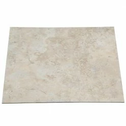 Travertine 12 in. x 12 in. Peel and Stick Vinyl Tile (30 sq. ft. / case) by TrafficMaster 15 Travertine 12 in. x 12 in. Peel and Stick Vinyl Tile (30 sq. ft. / case) by TrafficMaster -TrafficMaster Decor Store travertine beige trafficmaster vinyl tile ss2380 66 1000