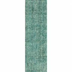 Zen 5 Turquoise 2 ft. 3 in. x 7 ft. 6 in. Runner Rug by Addison Rugs