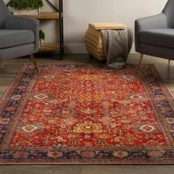 Athena 5 Tuscan 3 ft. 3 in. x 5 ft. 3 in. Area Rug by Addison Rugs 15 Athena 5 Tuscan 3 ft. 3 in. x 5 ft. 3 in. Area Rug by Addison Rugs -TrafficMaster Decor Store tuscan addison rugs area rugs hdat5tu3x5 31 1000
