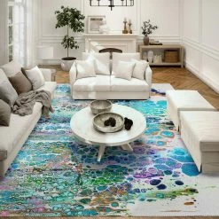 Copeland Twilight 9 ft. x 12 ft. Abstract Area Rug by Addison Rugs -TrafficMaster Decor Store twilight addison rugs area rugs hdkc20tw9x12 31 1000
