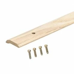 6 ft. x 1-7/16 in. x 7/16 in. Oak Carpet Trim by TrafficMaster