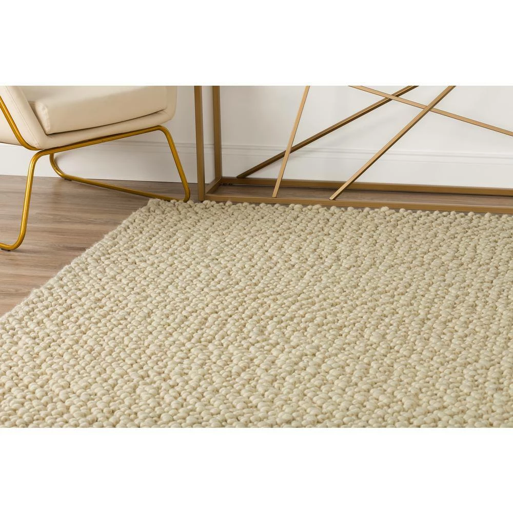 Samson 1 Vanilla 8 ft. x 10 ft. Area Rug by Addison Rugs 5 Samson 1 Vanilla 8 ft. x 10 ft. Area Rug by Addison Rugs - Image 3