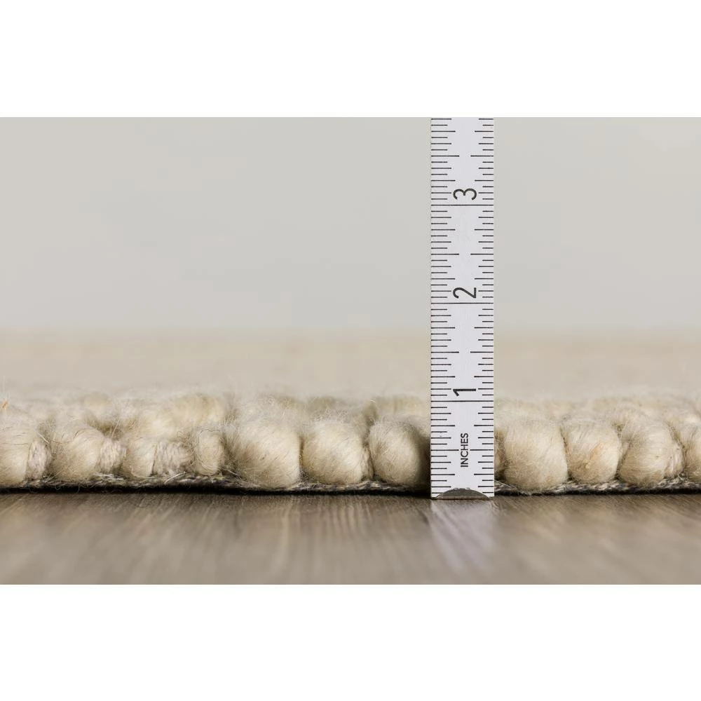 Samson 1 Vanilla 8 ft. x 10 ft. Area Rug by Addison Rugs 9 Samson 1 Vanilla 8 ft. x 10 ft. Area Rug by Addison Rugs - Image 7