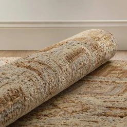 Freya 1 Walnut 7 ft. 6 in. x 9 ft. 8 in. Vintage Medallion Indoor Area Rug by Addison Rugs -TrafficMaster Decor Store walnut addison rugs area rugs hdfr1wa8x10 44 1000