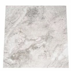 Groutable 18 in. x 18 in. White and Grey Travertine Peel and Stick Vinyl Tile (36 sq. ft. / case) by TrafficMaster -TrafficMaster Decor Store white and grey travertine trafficmaster vinyl tile a8006821 40 1000