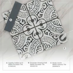 Strata 12 in. x 24 in. Matte Ceramic Stone Look Floor and Wall Tile (16 sq. ft./Case) by TrafficMaster 24 Strata 12 in. x 24 in. Matte Ceramic Stone Look Floor and Wall Tile (16 sq. ft./Case) by TrafficMaster -TrafficMaster Decor Store white trafficmaster ceramic tile nhdstr1224 d4 1000