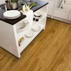 6 in. W x 36 in. L Honey Oak Peel and Stick Luxury Vinyl Plank Flooring (36 sq. ft./case) by TrafficMaster -TrafficMaster Decor Store wood look trafficmaster vinyl plank flooring hp0431n 31 1000